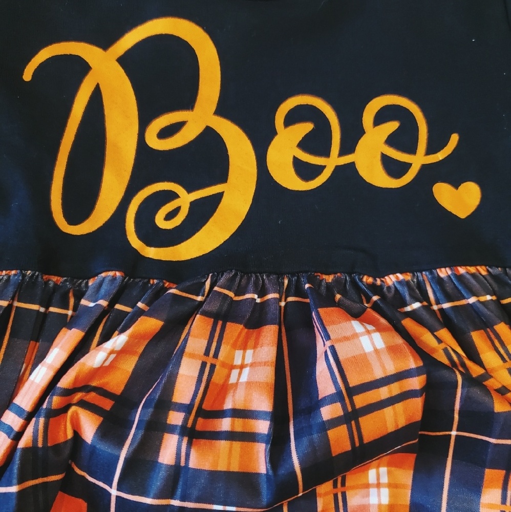 🎉HP🎉 Girls Fall / Halloween Dresses "Boo" - Picture 3 of 3